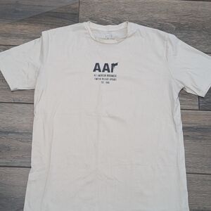 All American Roughneck - Cream Men's T-Shirt - Medium